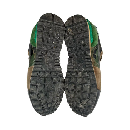 Valentino Garavani Rockrunner Sneakers (Khaki) 