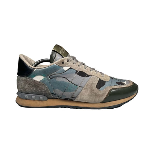 Valentino Garavani Rockrunner Sneakers (Grey) 