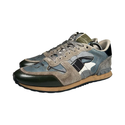 Valentino Garavani Rockrunner Sneakers (Grey) 