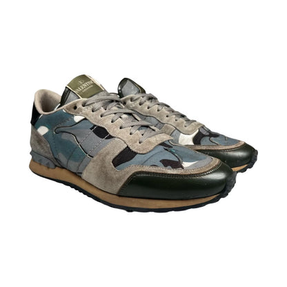 Valentino Garavani Rockrunner Sneakers (Grey) 