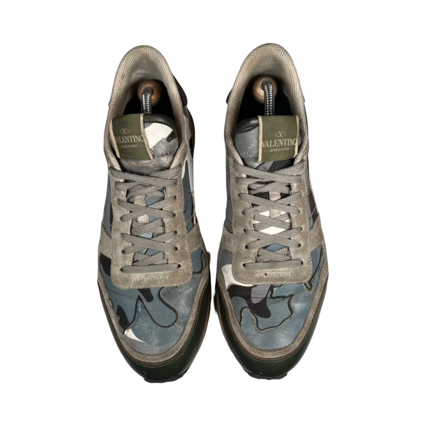 Valentino Garavani Rockrunner Sneakers (Grey) 
