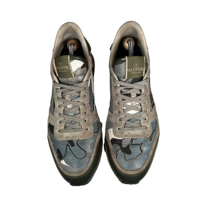 Valentino Garavani Rockrunner Sneakers (Grey) 