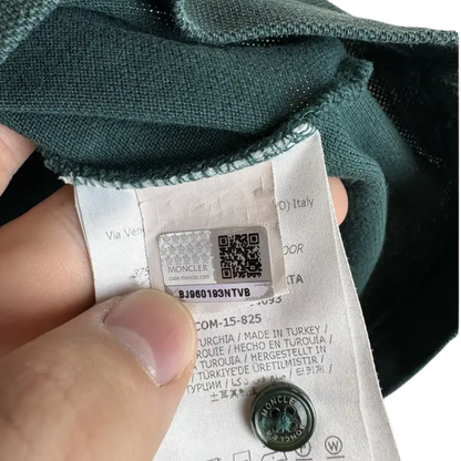 Moncler Maglia Polo Shirt (Green)