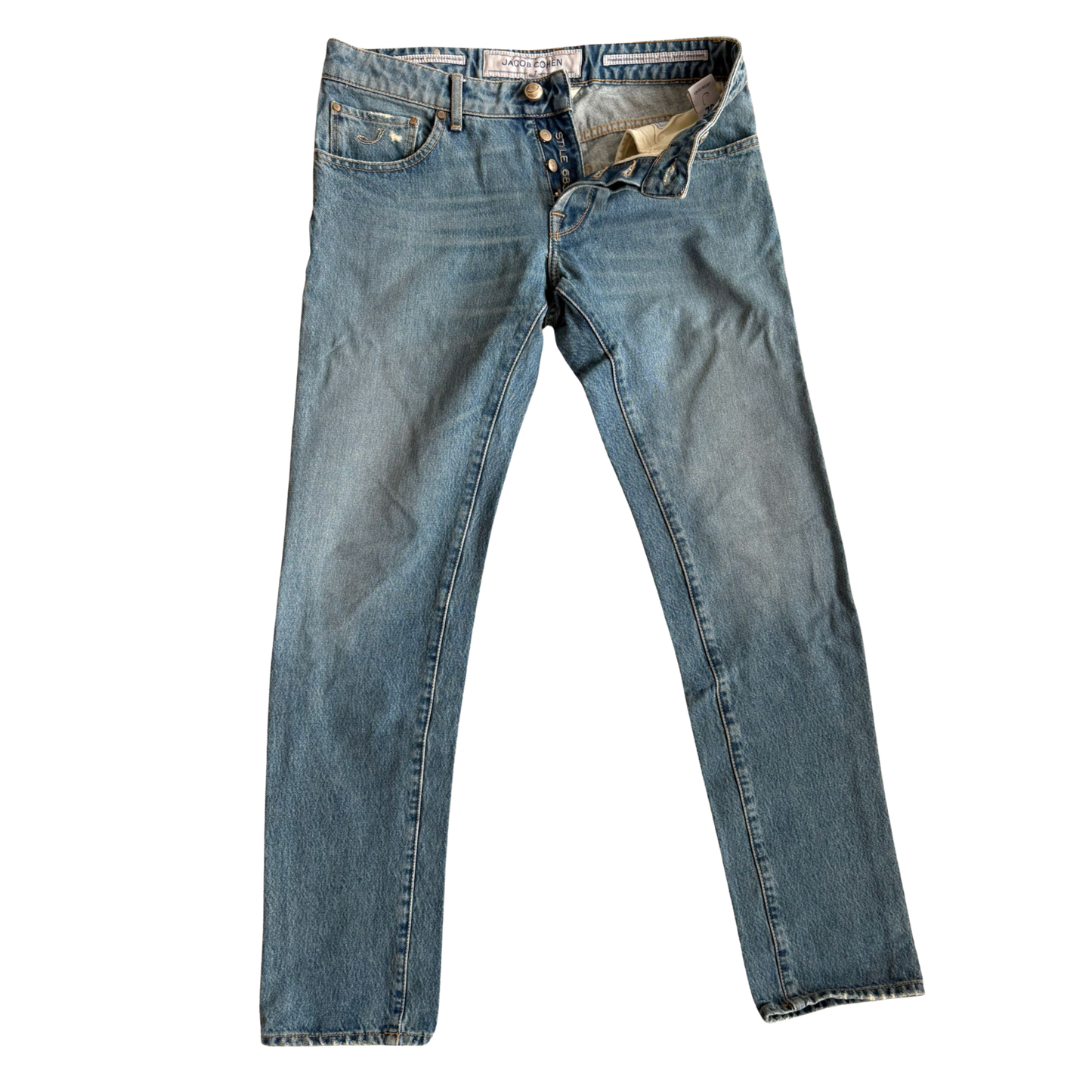 Jacob Cohën 683 Slim Fit Jeans (Blue)