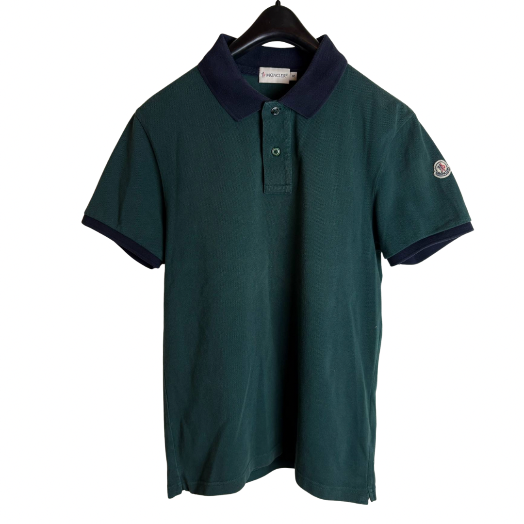 Moncler Maglia Polo Shirt (Dark Green)