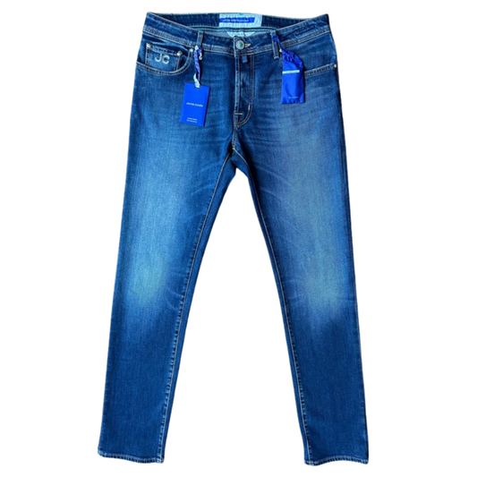Jacob Cohën Bard Slim Fit Jeans (Navy) (New)