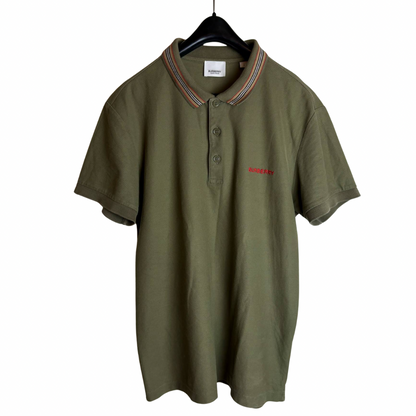 Burberry Polo Shirt (Dark Green)