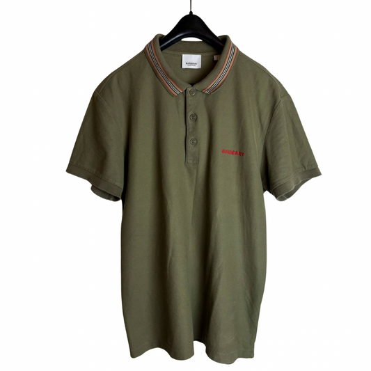 Burberry Polo Shirt (Dark Green)