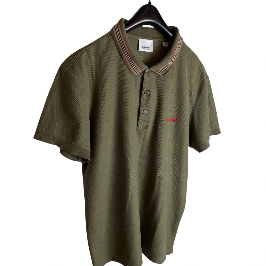 Burberry Polo Shirt (Dark Green)