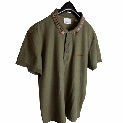 Burberry Polo Shirt (Dark Green)