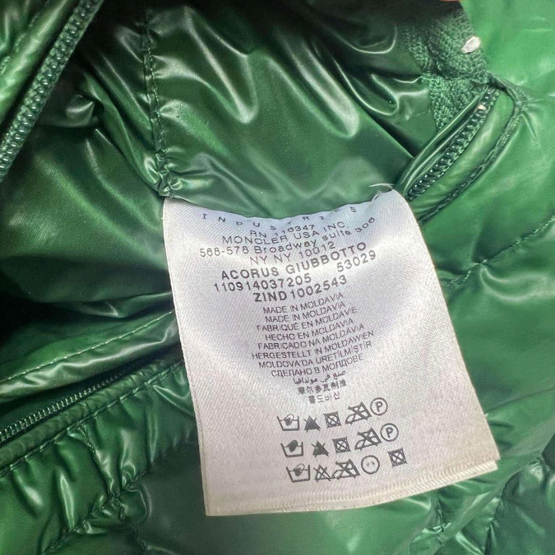 Moncler Acorus Down Jacket (Dark Green)