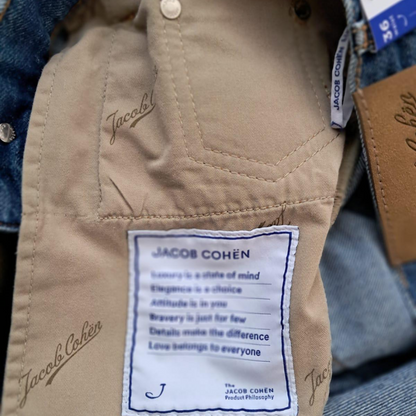 Jacob Cohën Sean Straight Fit Jeans (Blue) (New)