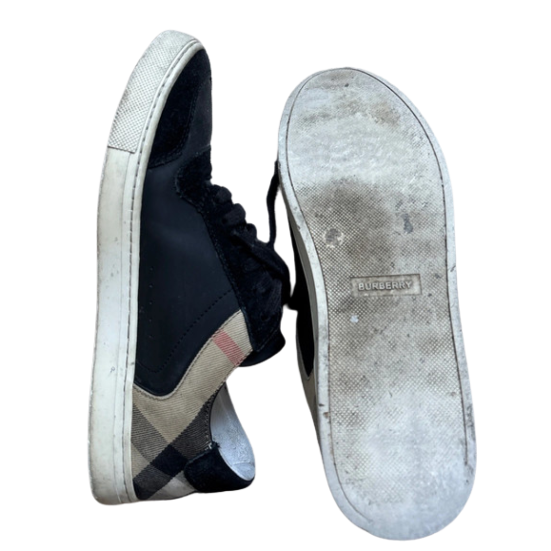 Burberry Checkered Low Sneakers (Black)