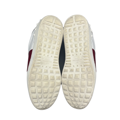 Valentino Garavani Open Sneakers (White Red)