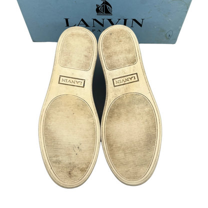 Lanvin Cap Toe Sneakers (Black)
