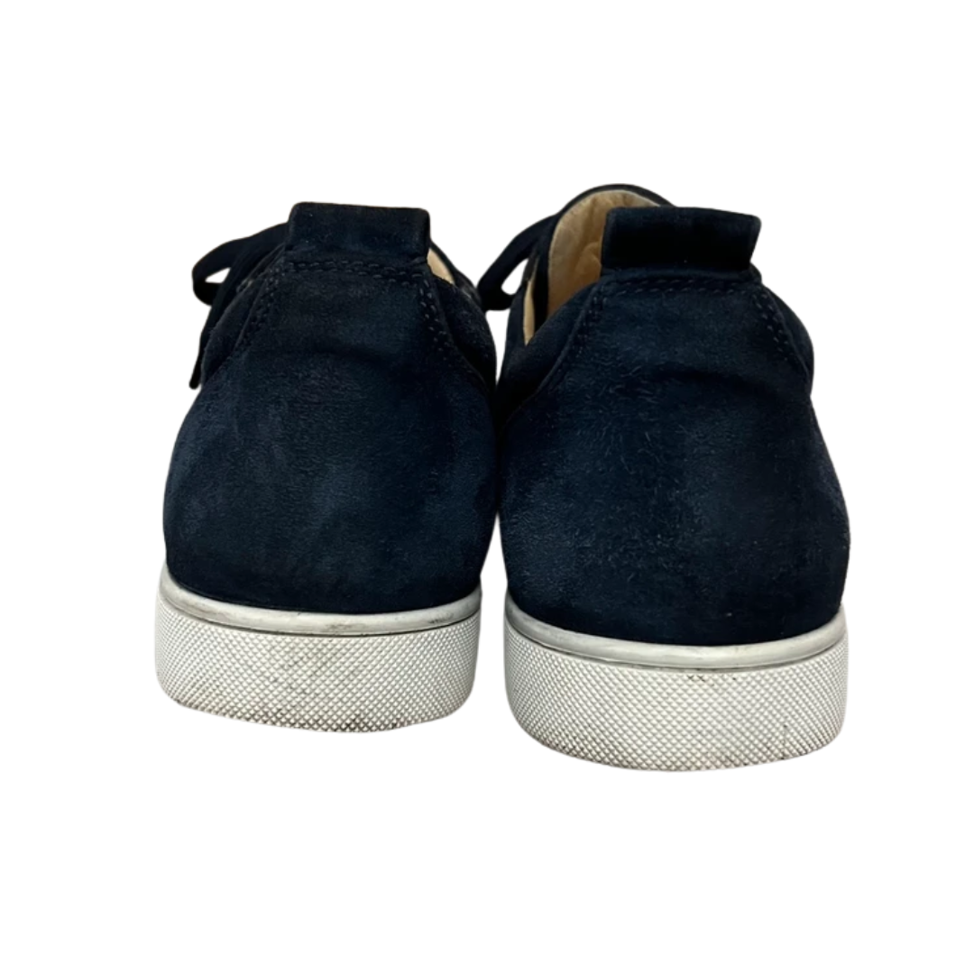 Christian Louboutin Louis Junior Spike Sneakers (Navy)