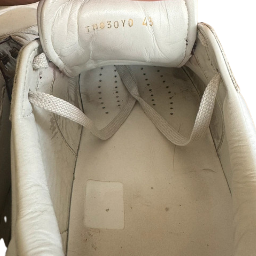 Valentino Open Sneakers (White Burgundy)