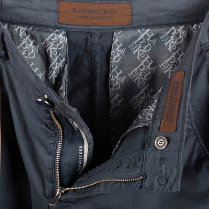 Handpicked Linen Shorts (Navy) (New)