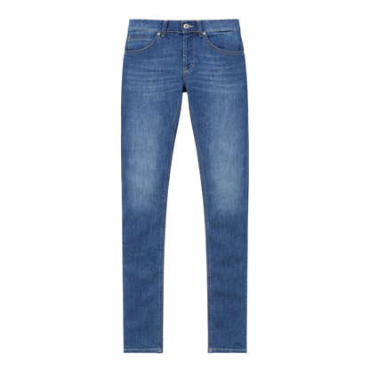 Dondup George Skinny Fit Jeans (Navy) (New)