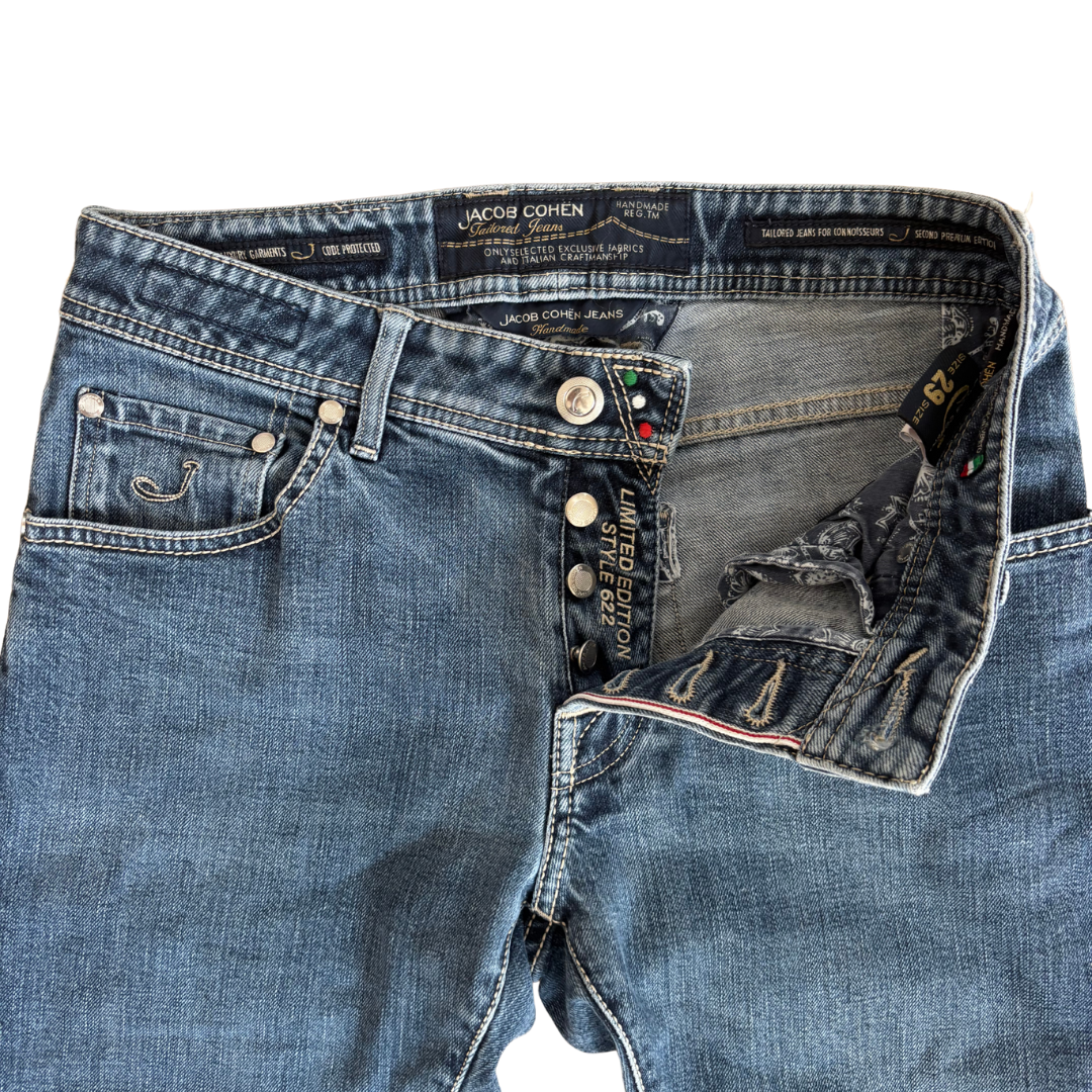 Jacob Cohën Limited Edition 622 Slim fit Jeans (Navy)