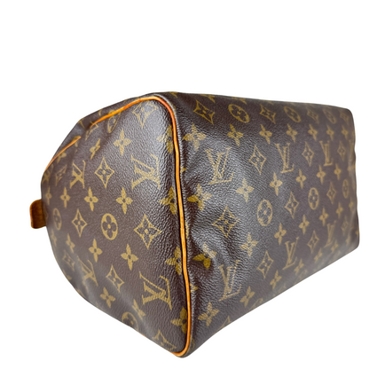 Louis Vuitton Speedy 30 Monogram Handbag (Brown) (Vintage)