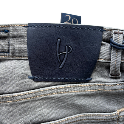 Handpicked Orvieto Slim Fit Jeans (Grey) (New)