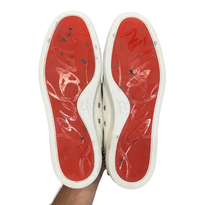 Christian Louboutin Viera Spike Low Sneakers (White)