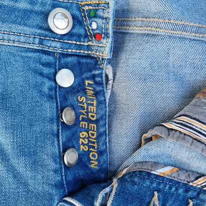 Jacob Cohën 622 Limited Edition Slim fit Jeans (Navy Blue)