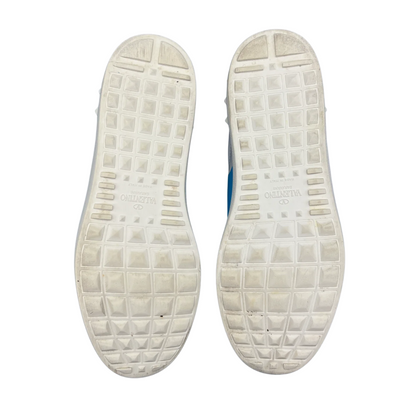 Valentino Garavani Open Sneakers (White Blue)