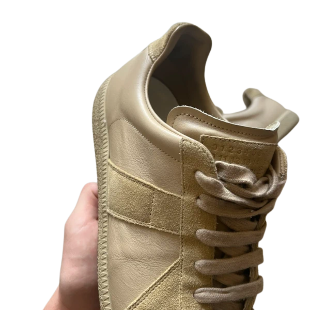 Maison Margiela Gat Sneakers (White &amp; Grey)