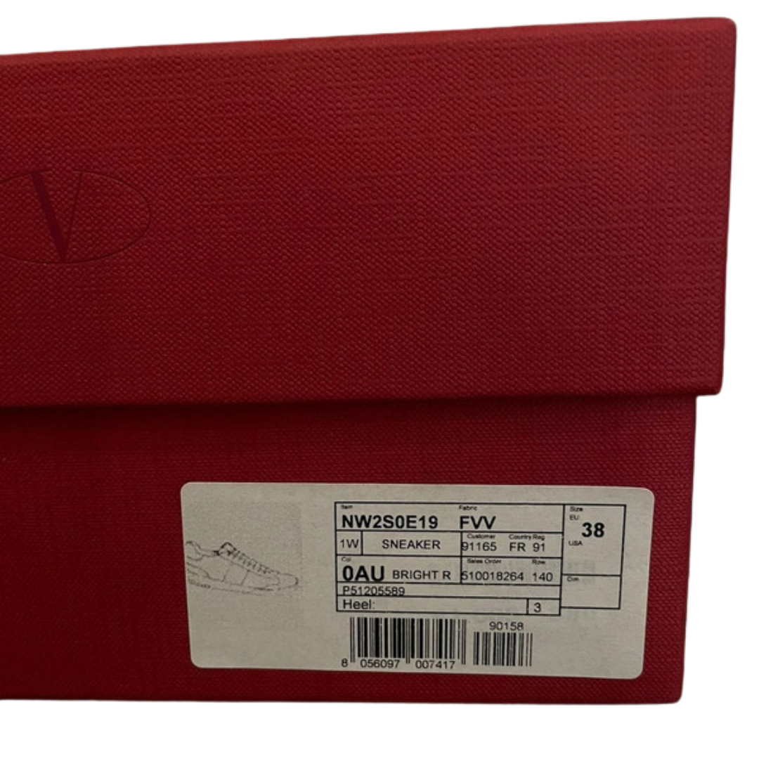 Valentino Garavani Flycrew Sneakers (Pink Glitter) (New) (Womens)