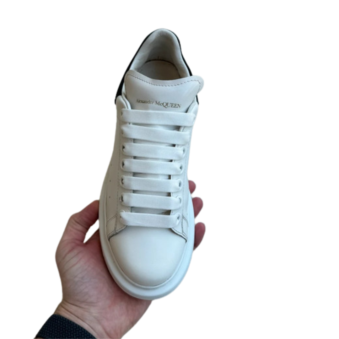 Alexander Mcqueen Sneakers (White Black) (Womens)