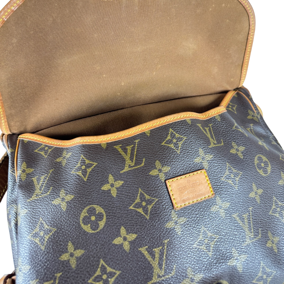 Louis Vuitton Saumur 30 Monogram Handbag (Brown) (Vintage)