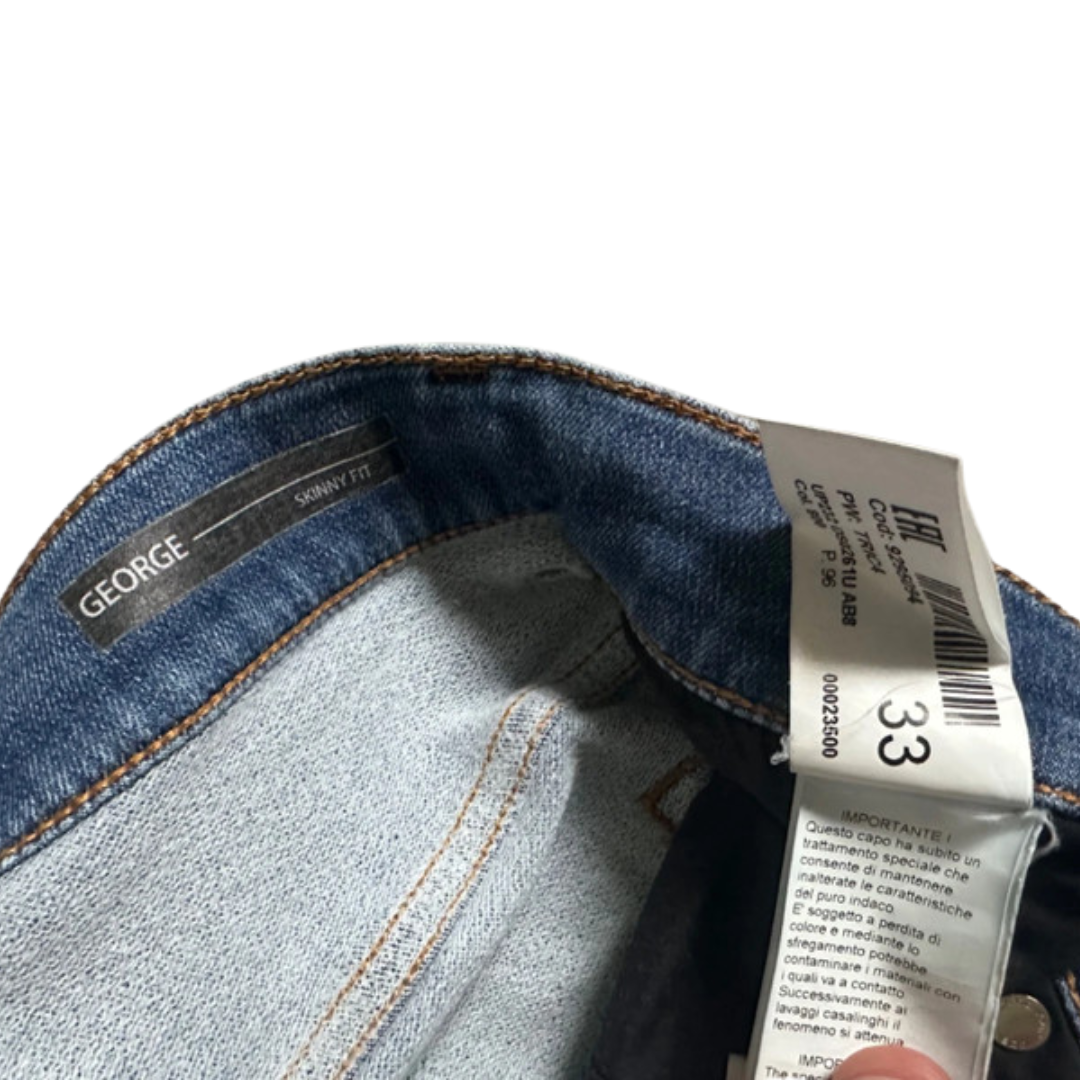 Dondup George Skinny Fit Jeans (Blue)