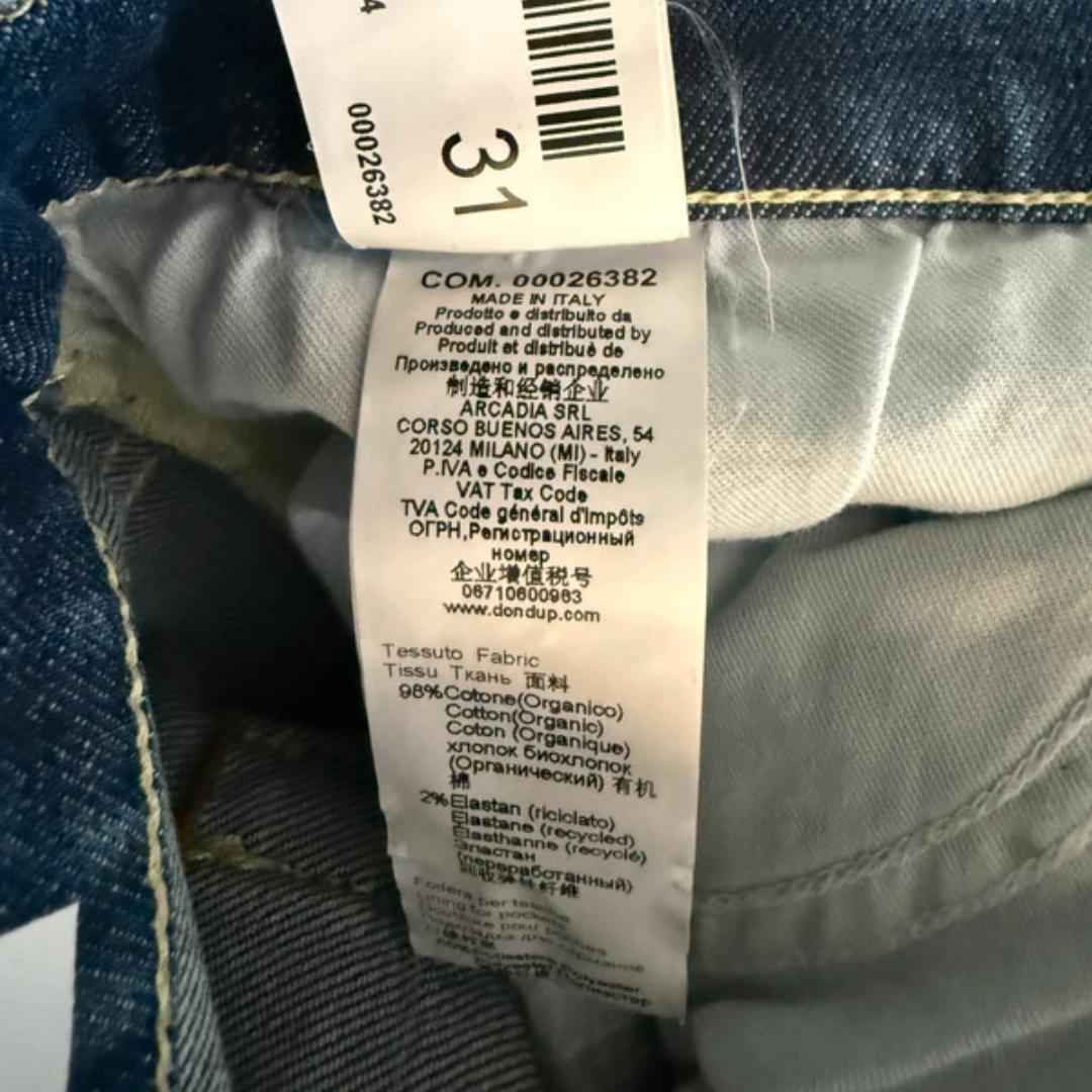 Dondup Brady Slim Fit Jeans (Navy)