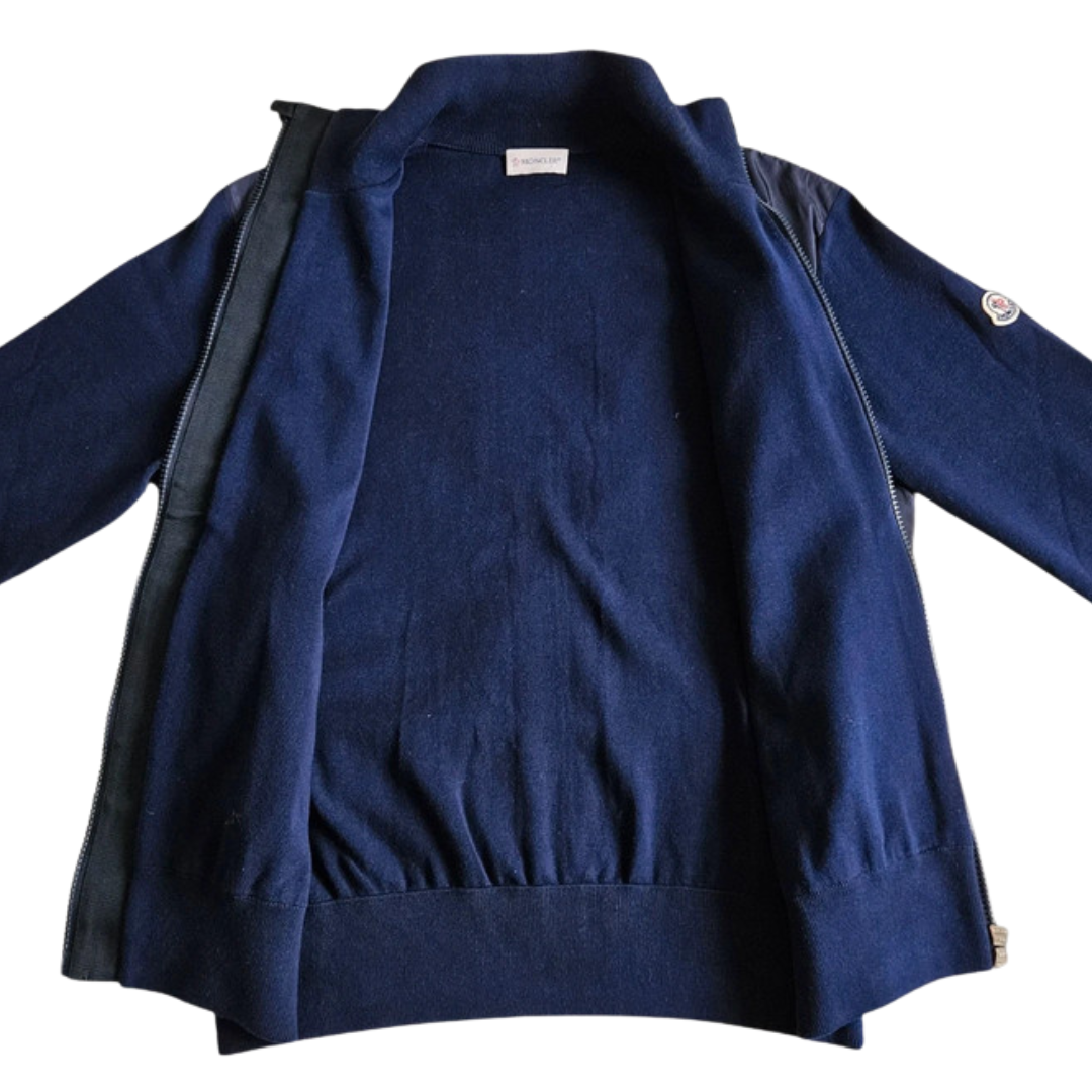 Moncler Cardigan Vest (Navy)