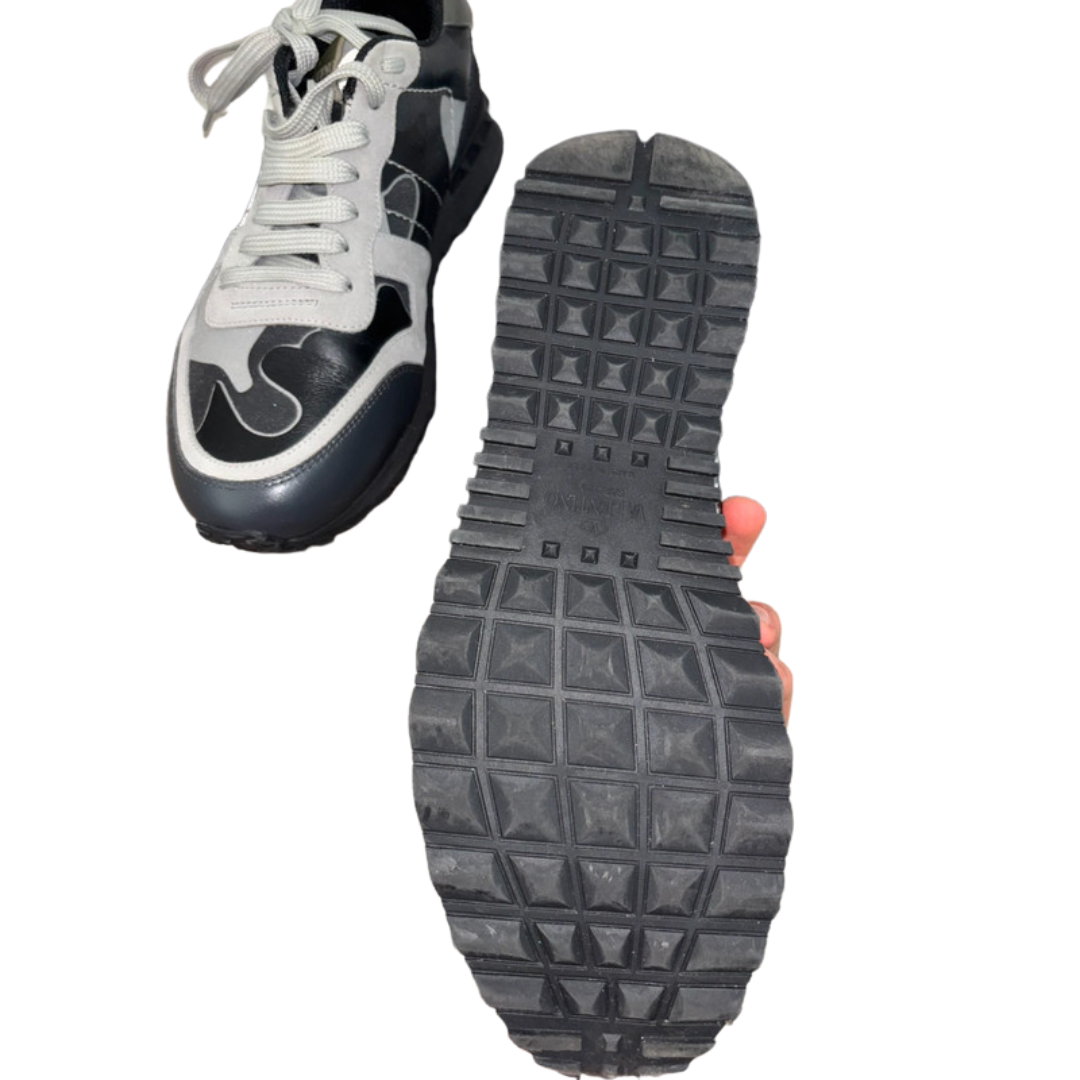 Valentino Garavani Rockrunner Sneakers (Black)