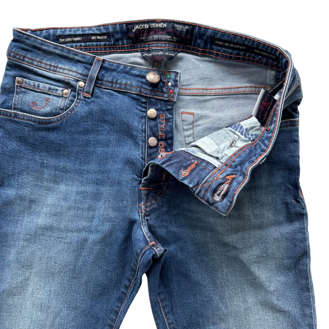 Jacob Cohën 688 Slim fit Jeans (Navy)