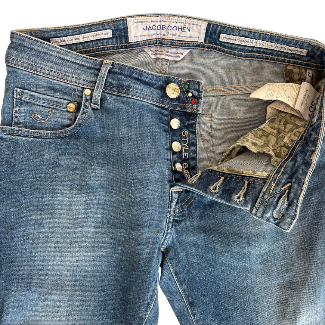 Jacob Cohën 622 Slim fit Jeans (Navy Blue)