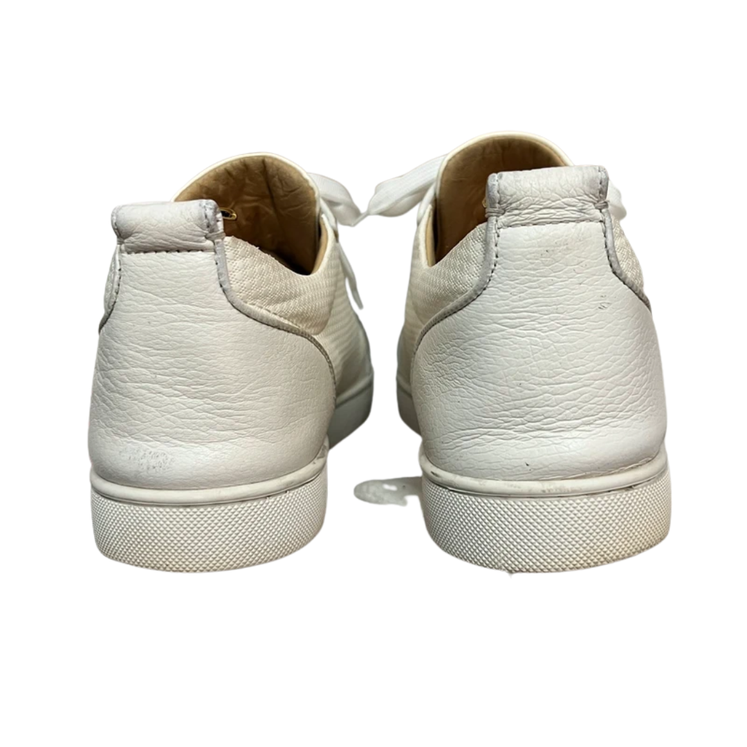 Christian Louboutin Louis Junior Spike Sneakers (White)