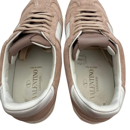 Valentino Garavani Flycrew Sneakers (Pink) (Womens)
