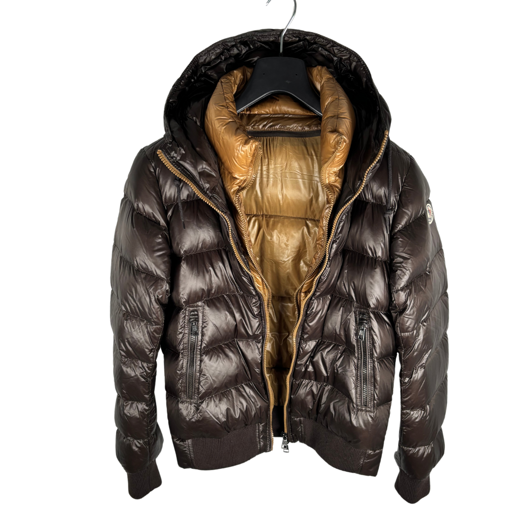 Moncler Marque Down Jacket (Brown)