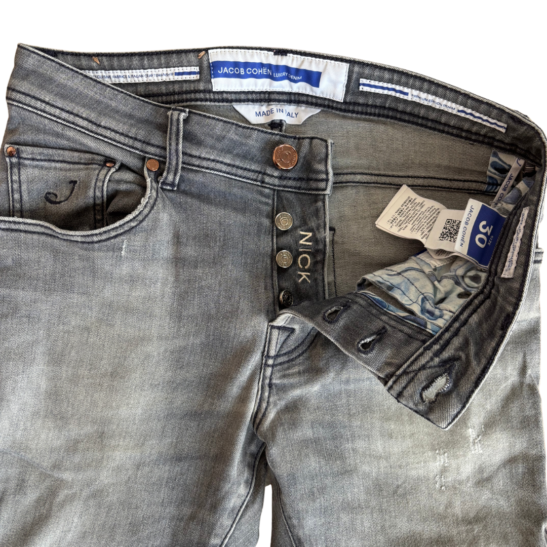 Jacob Cohën Nick Slim fit Jeans (Grey)