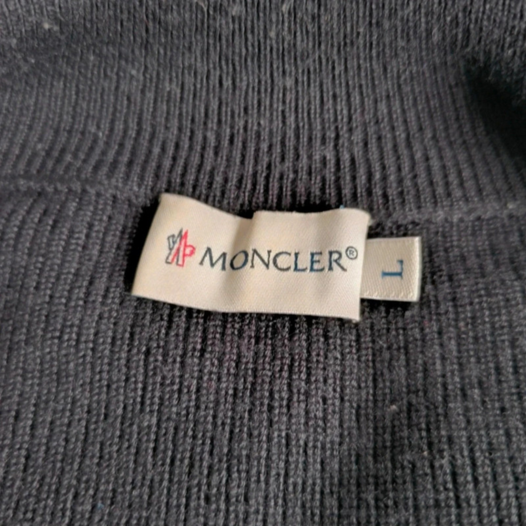 Moncler Maglia Tricot Cardigan Jacket (Black)