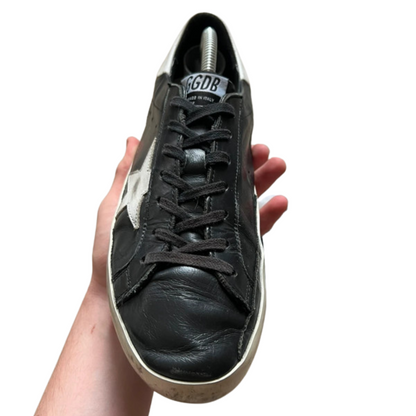 Golden Goose Superstar Sneakers (Black)