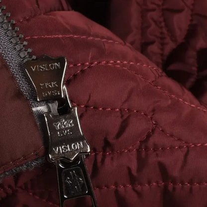 Moncler Maglione Tricot Cardigan Jacket (Burgundy Gray)