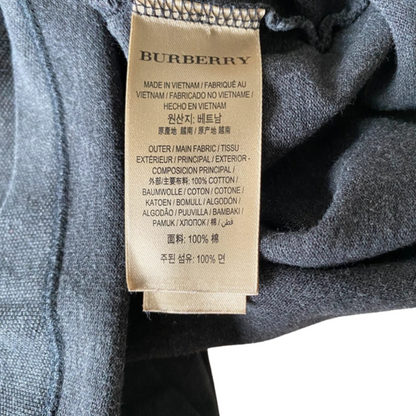 Burberry Polo Shirt (Dark Grey)