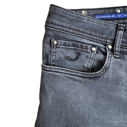 Jacob Cohën Sting Ray Slim Fit Jeans (Black)