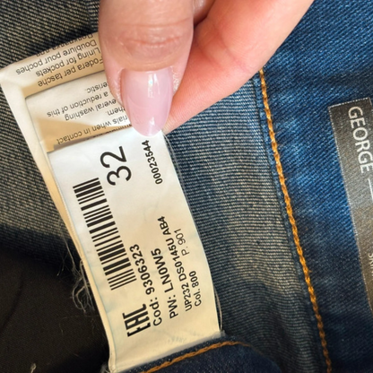 Dondup George Skinny Fit Jeans (Navy)