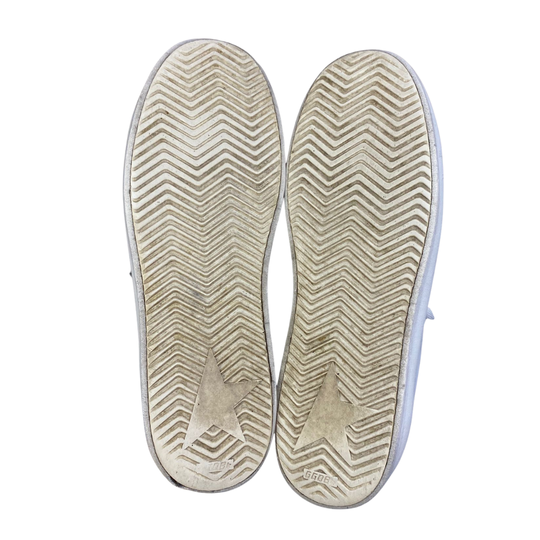 Golden Goose Stardan Sneakers (White) (Womens)